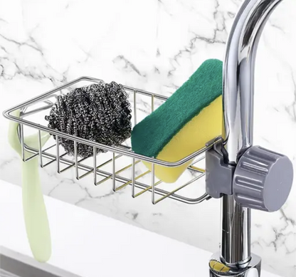 Kitchen Adjustable Sink Faucet Shelf