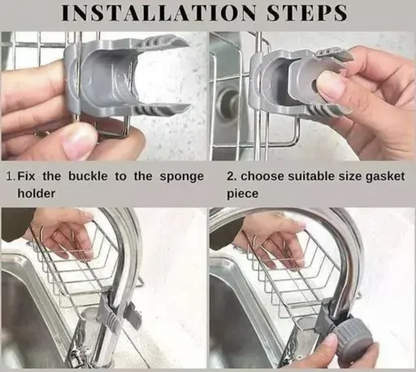 Kitchen Adjustable Sink Faucet Shelf