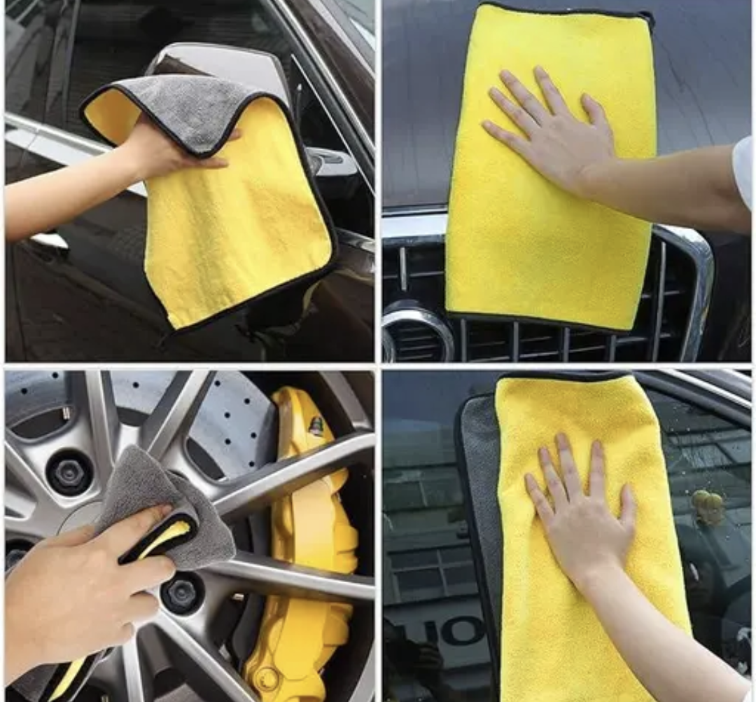 Car Washing Cloth/Microfiber 800 GSM (40x40 cm) (Pack of 2)